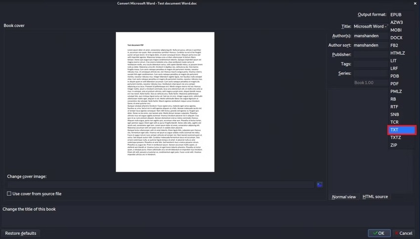 convert pdf to txt free