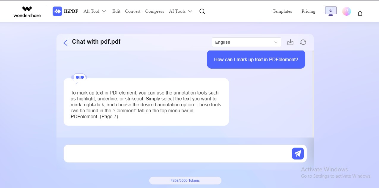 hipdf query results