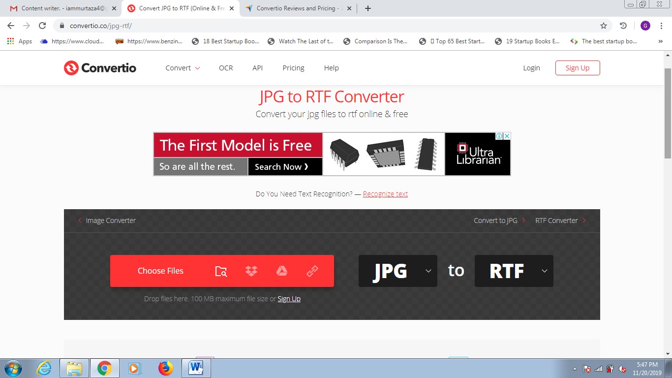 convertio jpg to rtf converter