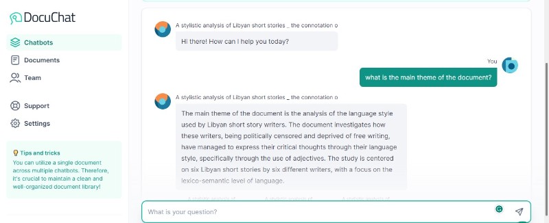 docuchat pdf chat