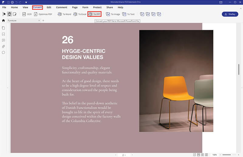 pdf to ppt desktop