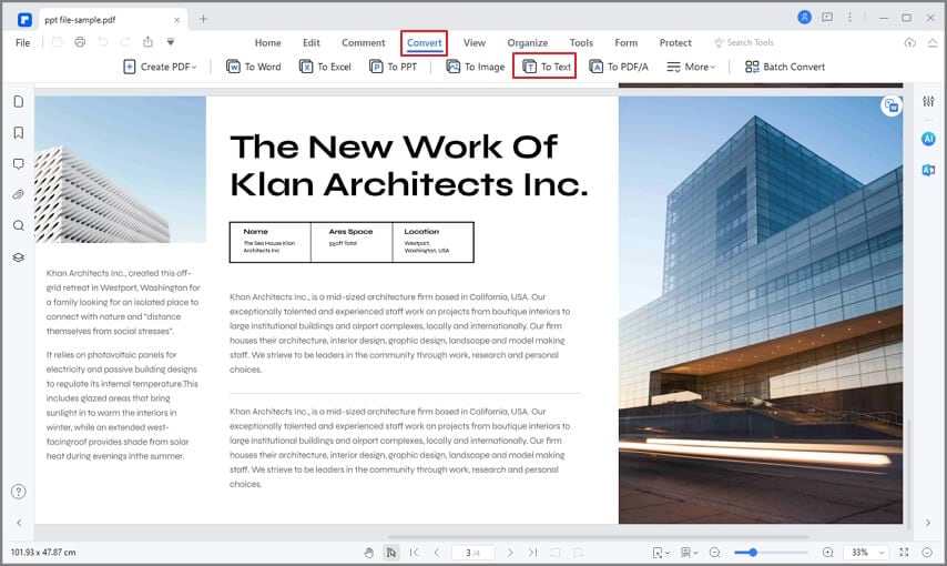 convert pdf file to txt