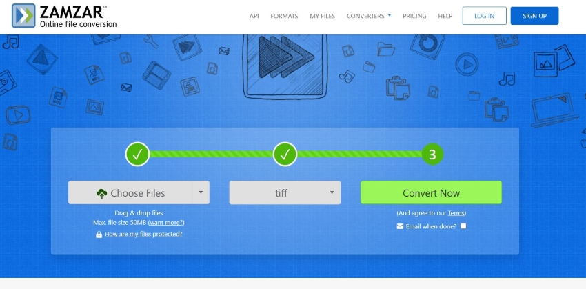 convert pdf to tiff
