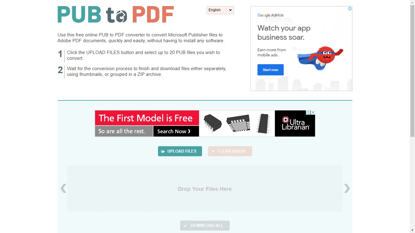 pubtopdf pub to pdf converter