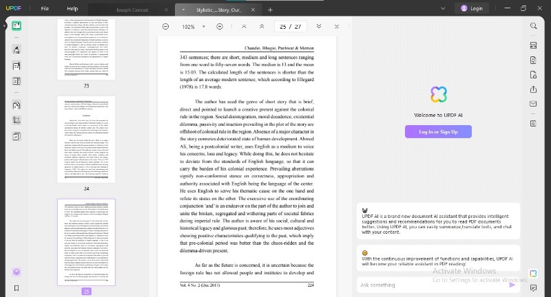 updf pdf reader ai