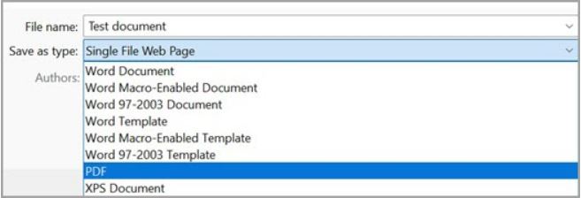 word to pdf converter offline
