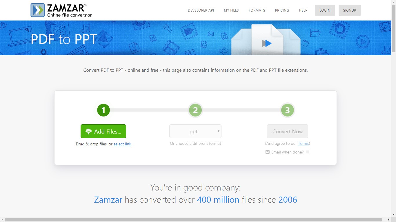 zammar pdf to ppt converter