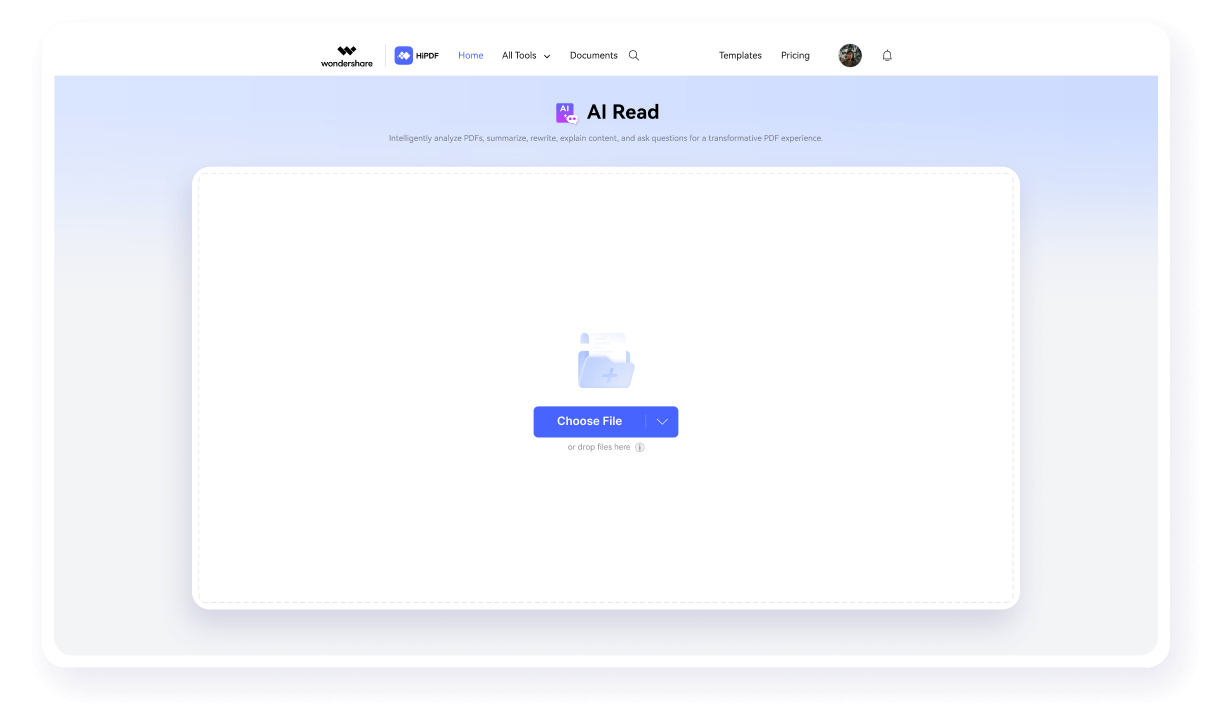 how to read pdf with ai
