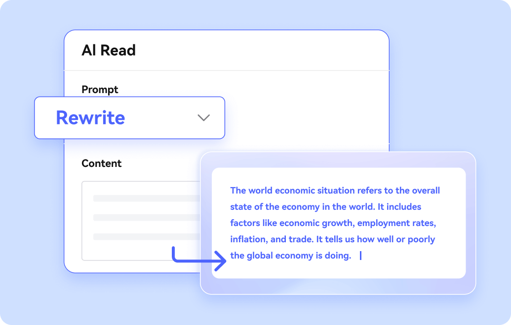 rewrite pdf ai