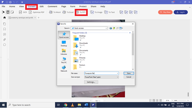 save as ppt